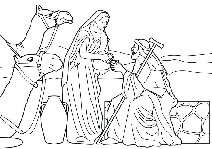 Abraham And Isaac Coloring Page Pages Baby Coloring Collection 736x520 Abraham And Isaac Coloring Page Pages Baby Coloring Collection