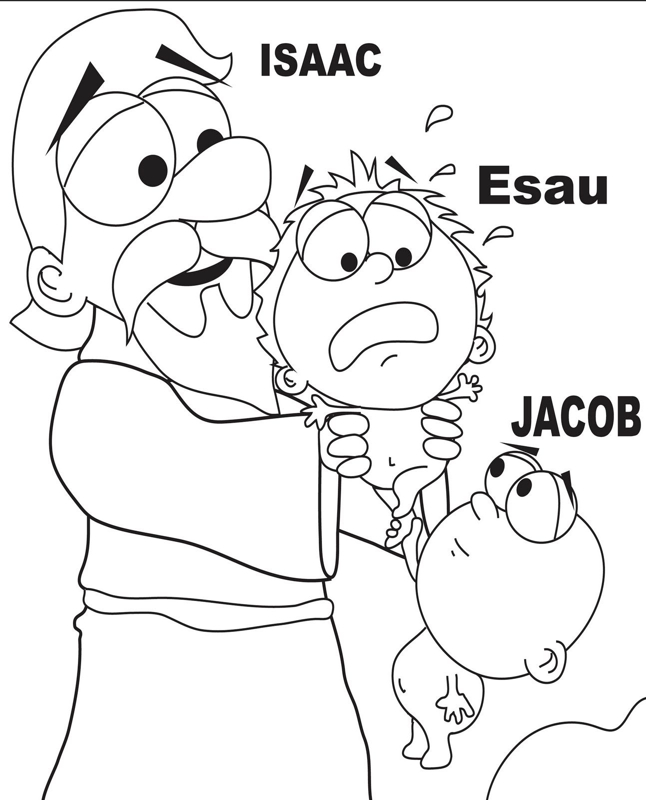 Interesting Isaac Is Born Coloring Pages Jacob 1293x1600 Interesting Isaac Is Born Coloring Pages Jacob
