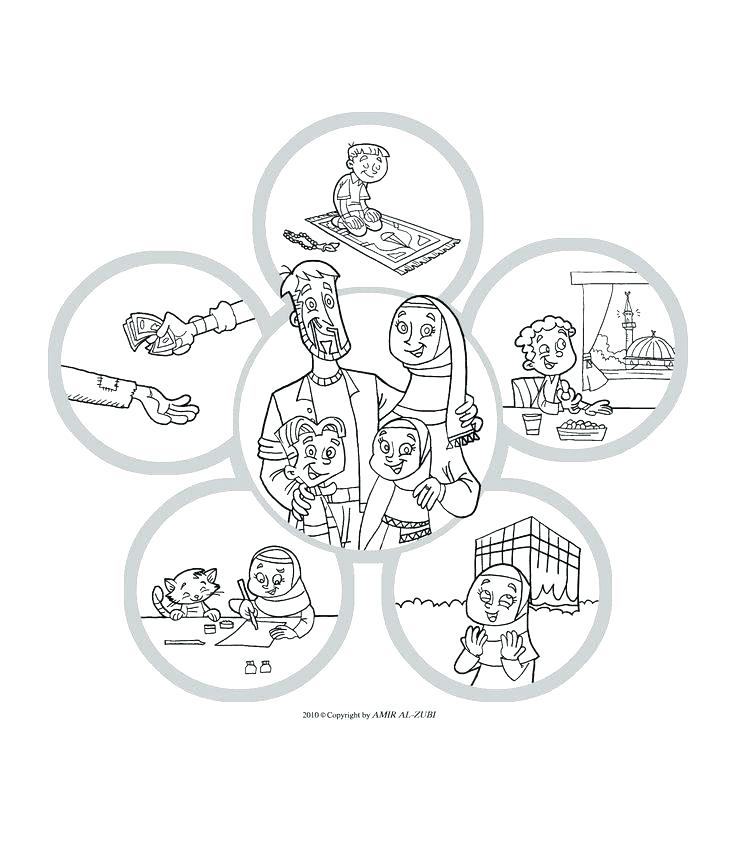 736x847 Islamic Coloring Pages Coloring Pages Islamic Colouring Pages