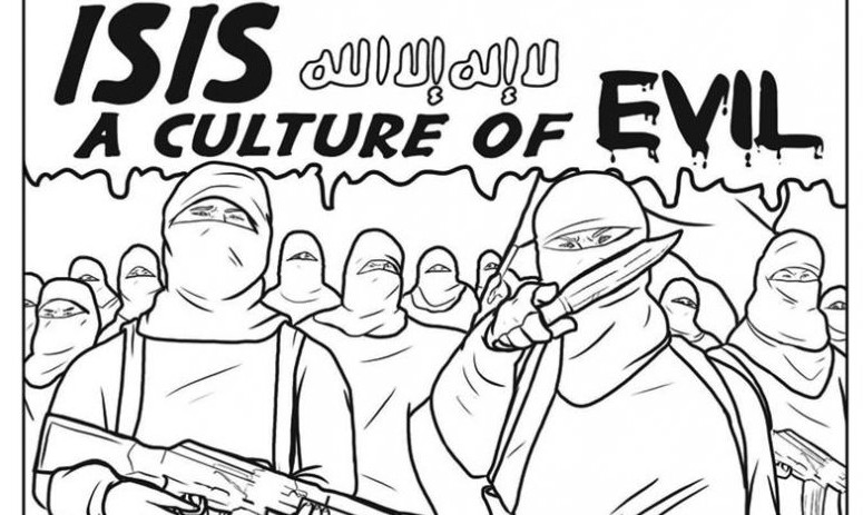 775x463 Coloring Book Highlights Brutality Islamic State The Times