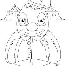 Circus Coloring Pages 220x220 Circus Coloring Pages