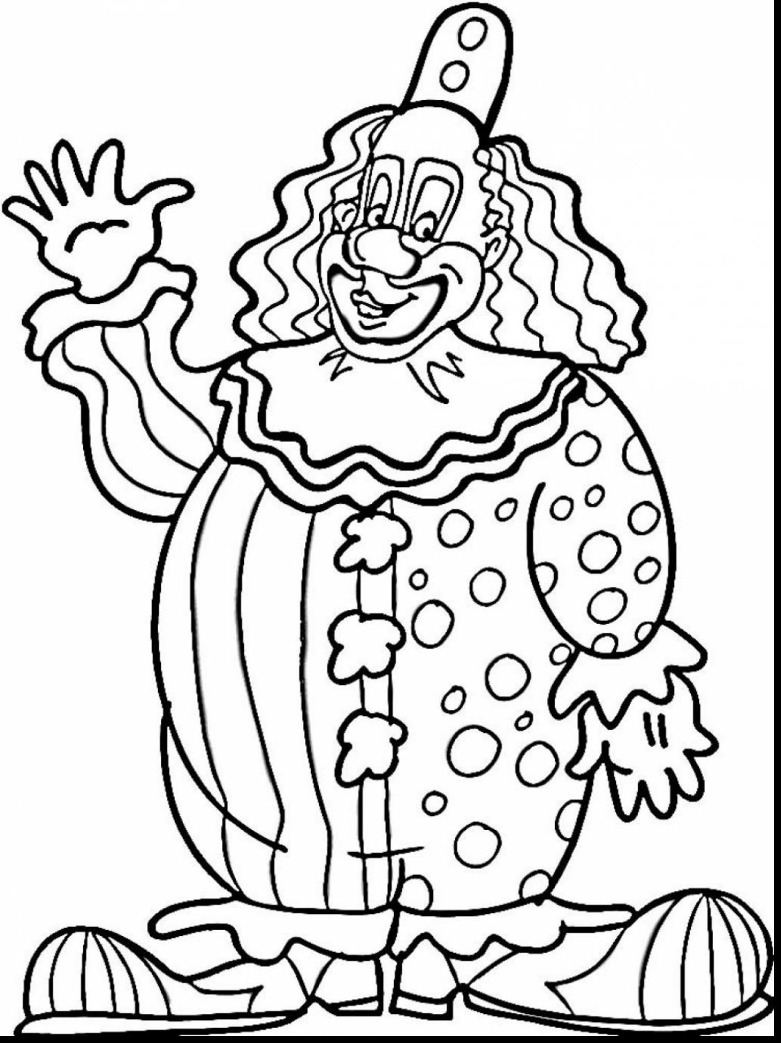 It Clown Coloring Pages at GetColorings.com | Free printable colorings ...