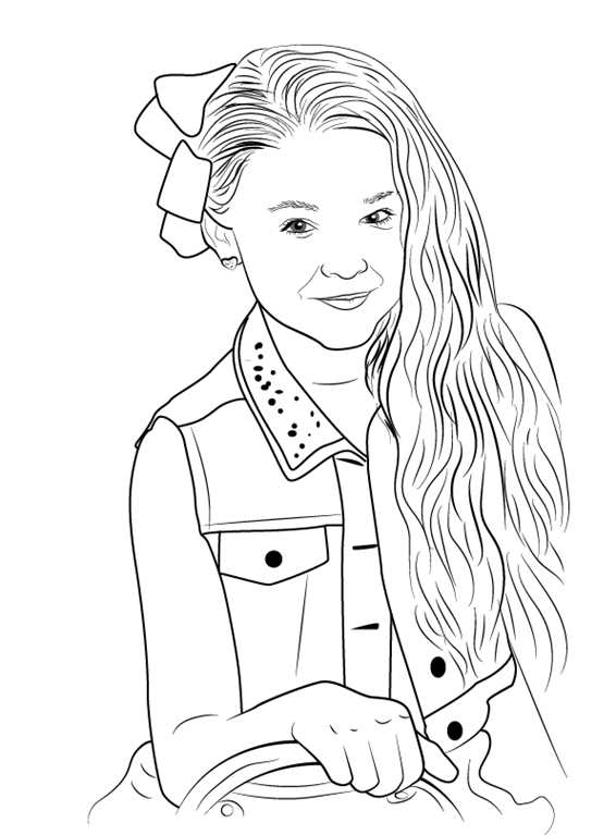 Free Printable Jojo Siwa Coloring Pages 566x767 Free Printable Jojo Siwa Coloring Pages