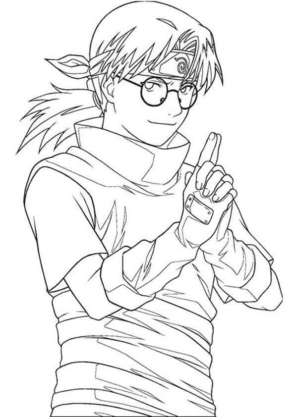 595x842 Free Printable Naruto Coloring Pages