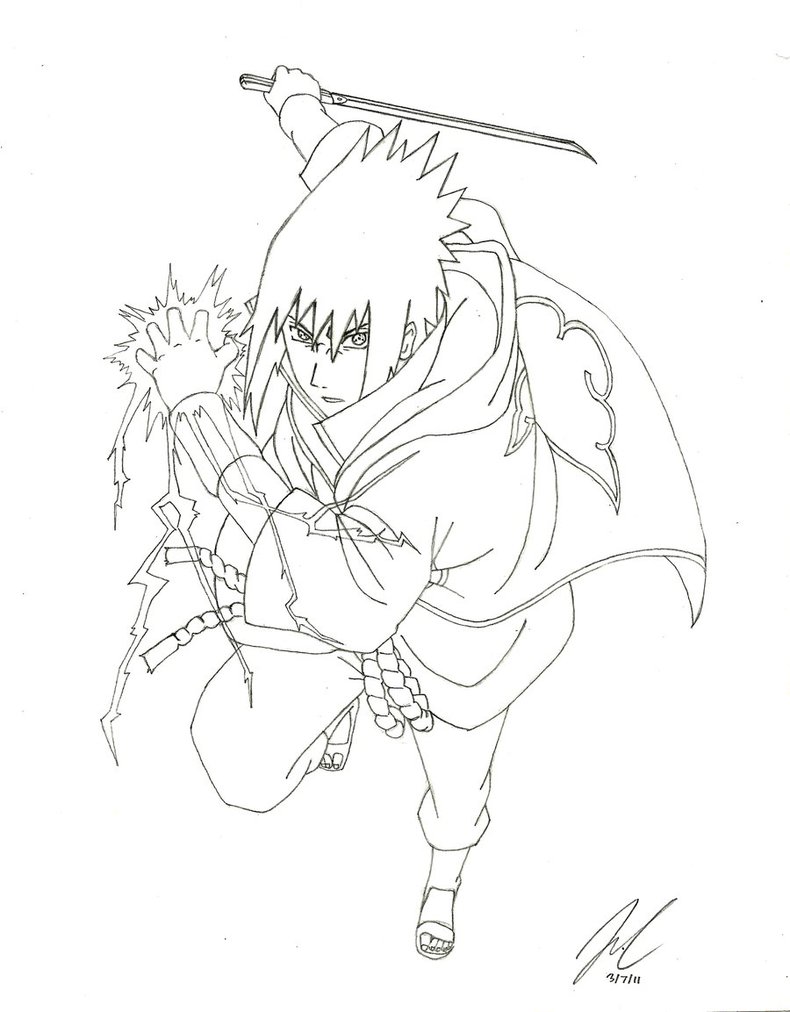 Itachi Uchiha Coloring Pages at GetColorings.com | Free printable ...
