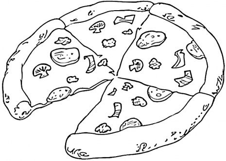 465x332 Italy Coloring Pages Pizza Coloring 2 Olympics