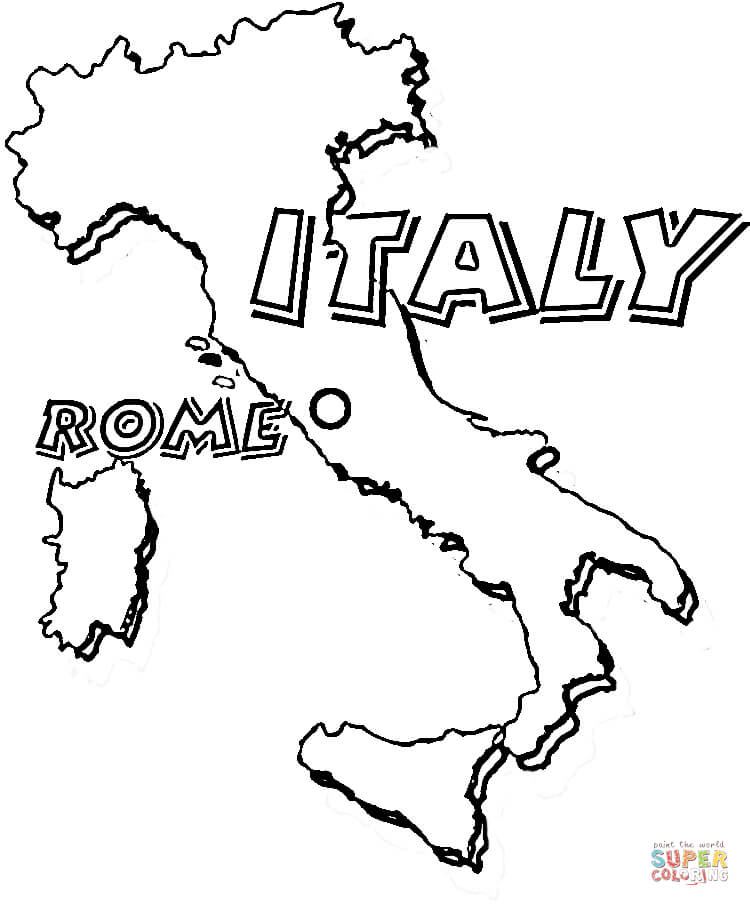 Top 85 Italy Coloring Pages 750x906 Top 85 Italy Coloring Pages