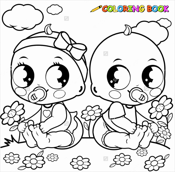 Baby Coloring Pages Coloring Pages Congratulations Its A Girl 600x590 Baby Coloring Pages Coloring Pages Congratulations Its A Girl