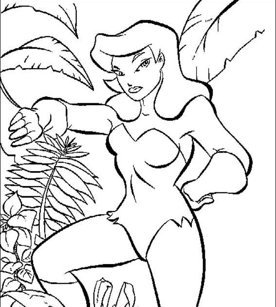 Batman Coloring Pages Poison Ivy Coloring Page 567x630 Batman Coloring Pages Poison Ivy Coloring Page