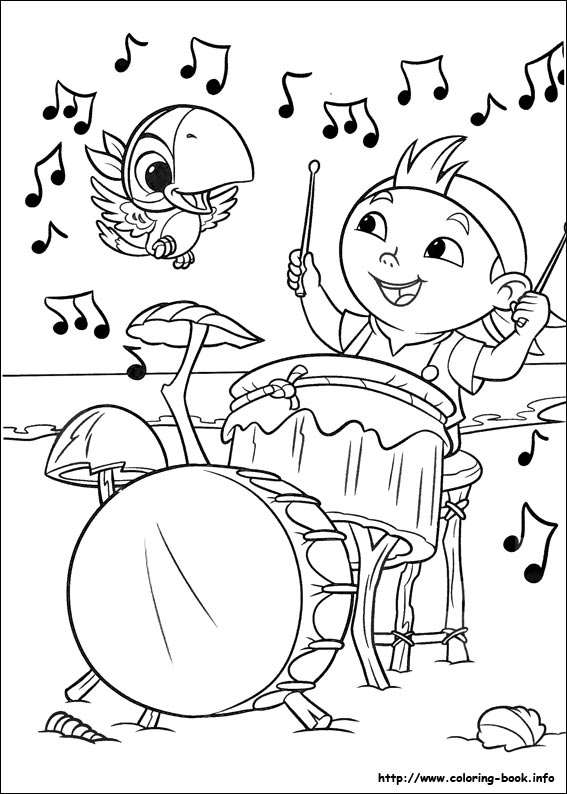567x794 Jake And The Never Land Pirates Coloring Pages On Coloring