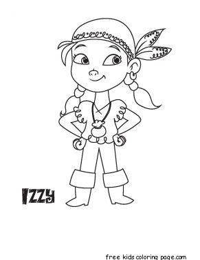 291x377 Printable Disney Junior Izzy Coloring Book Pages It's Something