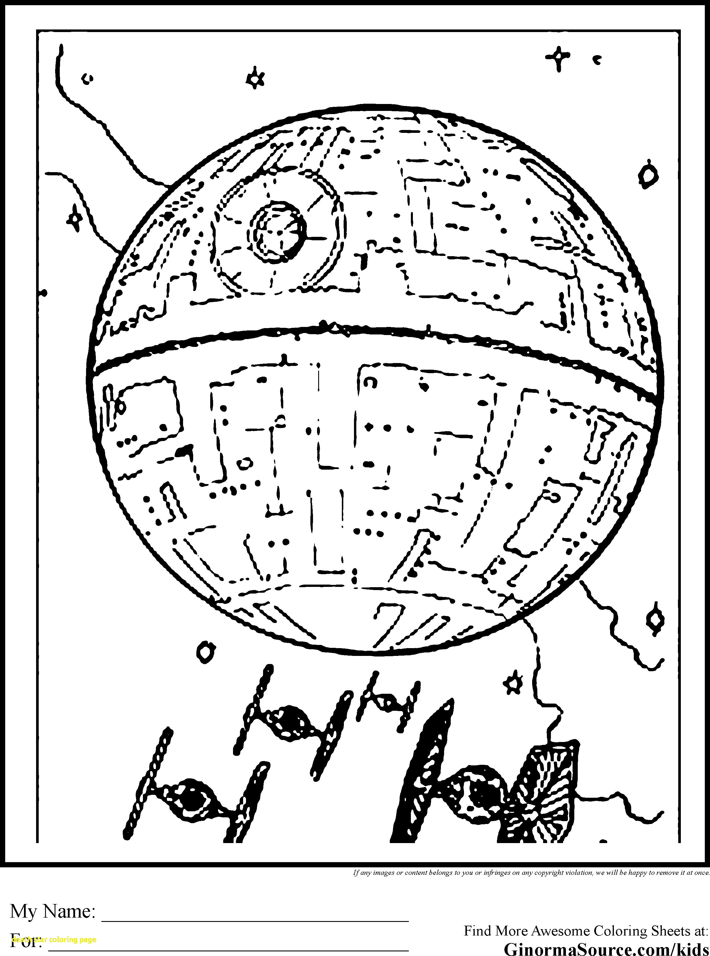 2459x3310 Death Star Coloring Page With Death Star Coloring Page Andyshi