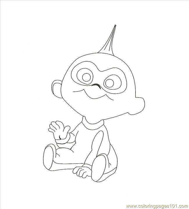 650x720 Jack Jack0001 Coloring Page