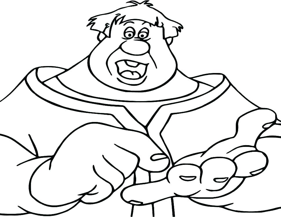 970x749 Jack And The Beanstalk Coloring Page