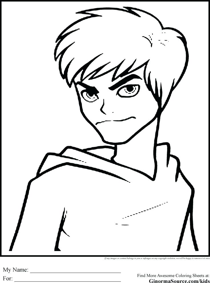 736x990 Jack Frost Coloring Pages How To Draw Jack Frost Rise