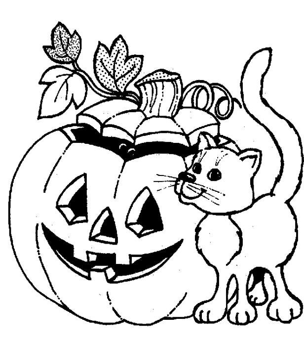 616x702 Jack O Lantern Amp Coloring Book