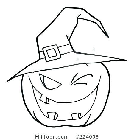 450x470 Simple Jack O Lantern Coloring Pages Coloring Jack O Lantern
