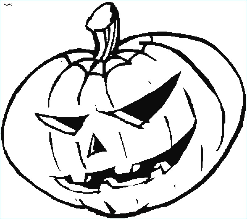 800x708 Halloween Jack O Lantern Coloring Pages