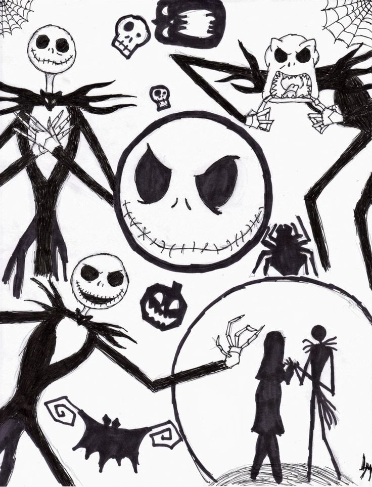 736x963 Jack Skellington Head Coloring Pages Many Interesting Cliparts