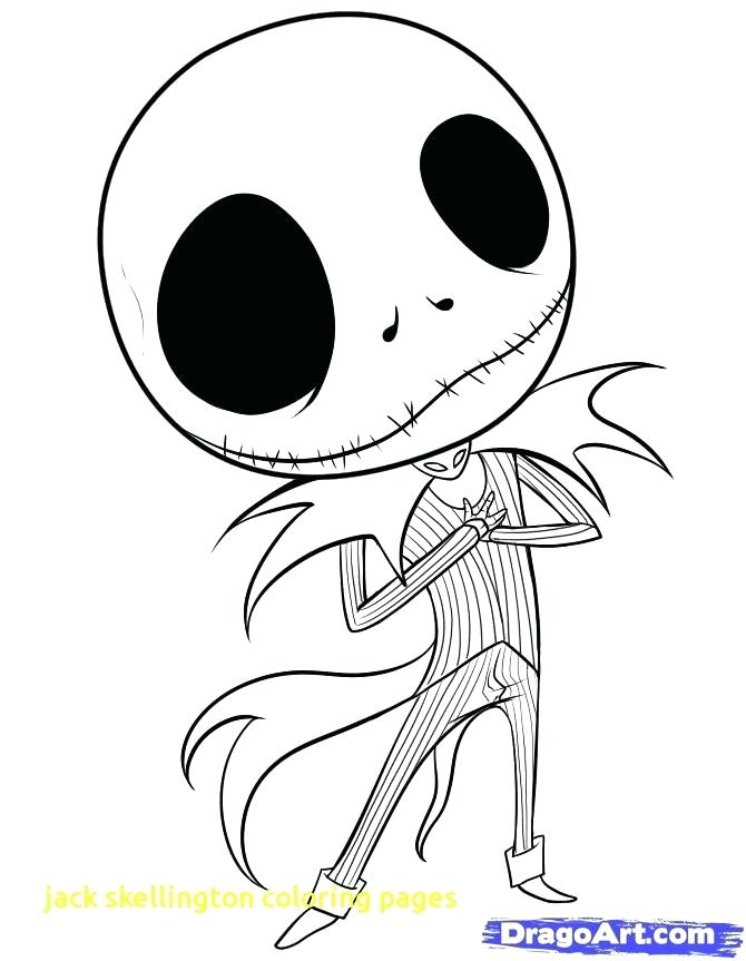 670x863 Jack Skellington Coloring Pages Printable
