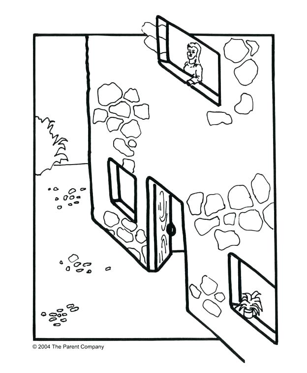 624x757 Walls Of Jericho Coloring Sheet Walls Of Coloring Sheet Jackal
