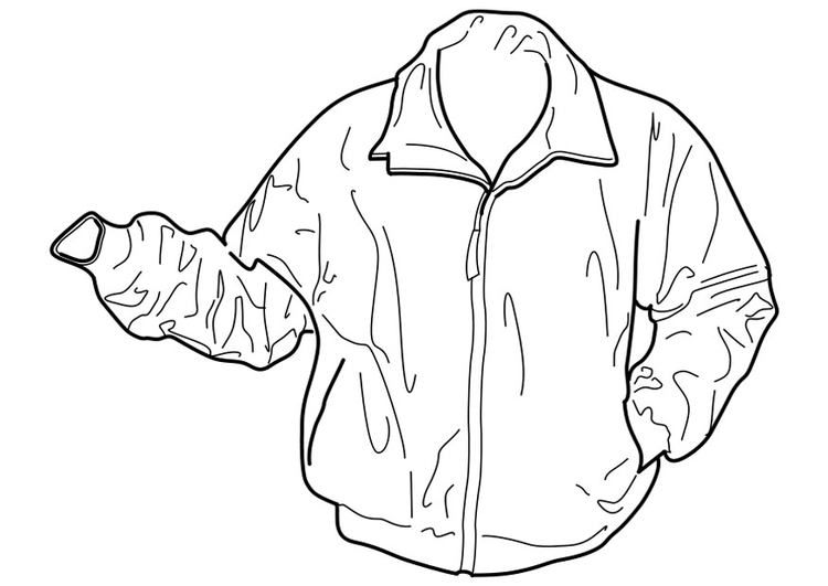 Coloring Page Jacket 750x531 Coloring Page Jacket