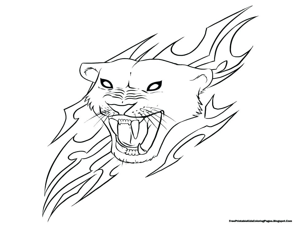 974x731 Jaguar Coloring Pages