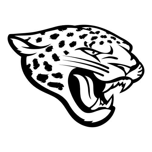 500x500 Jacksonville Jaguars Stencils Sports Teams