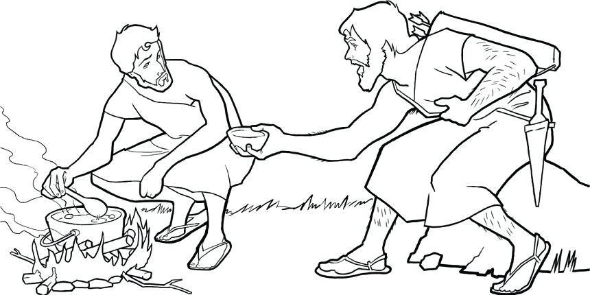 860x430 Jacob And Esau Coloring Pages Awesome Jacob And Esau Coloring Page