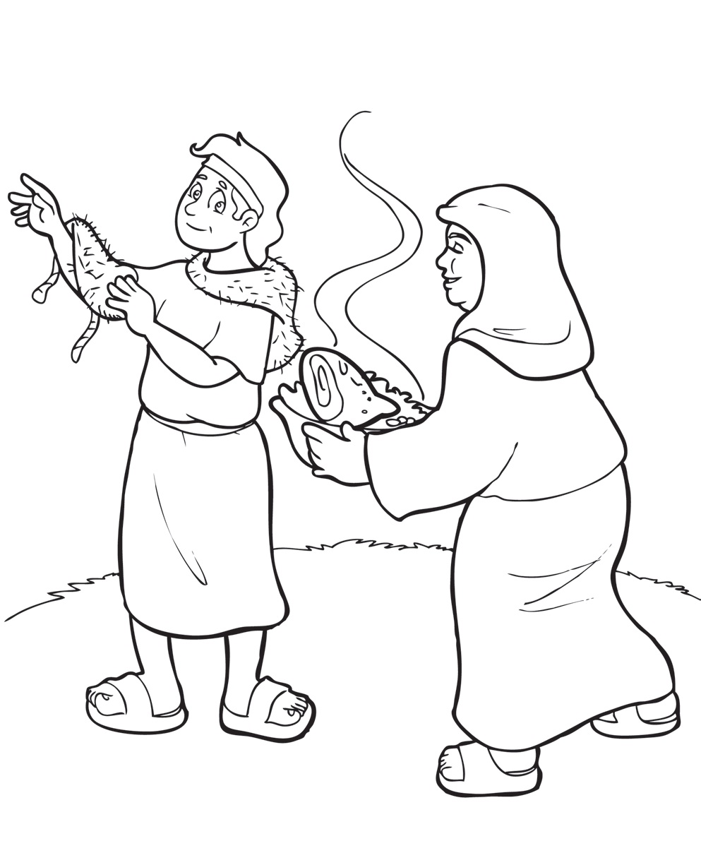 Jacob And Esau Coloring Pages Printable Image Throughout 993x1225 Jacob And Esau Coloring Pages Printable Image Throughout