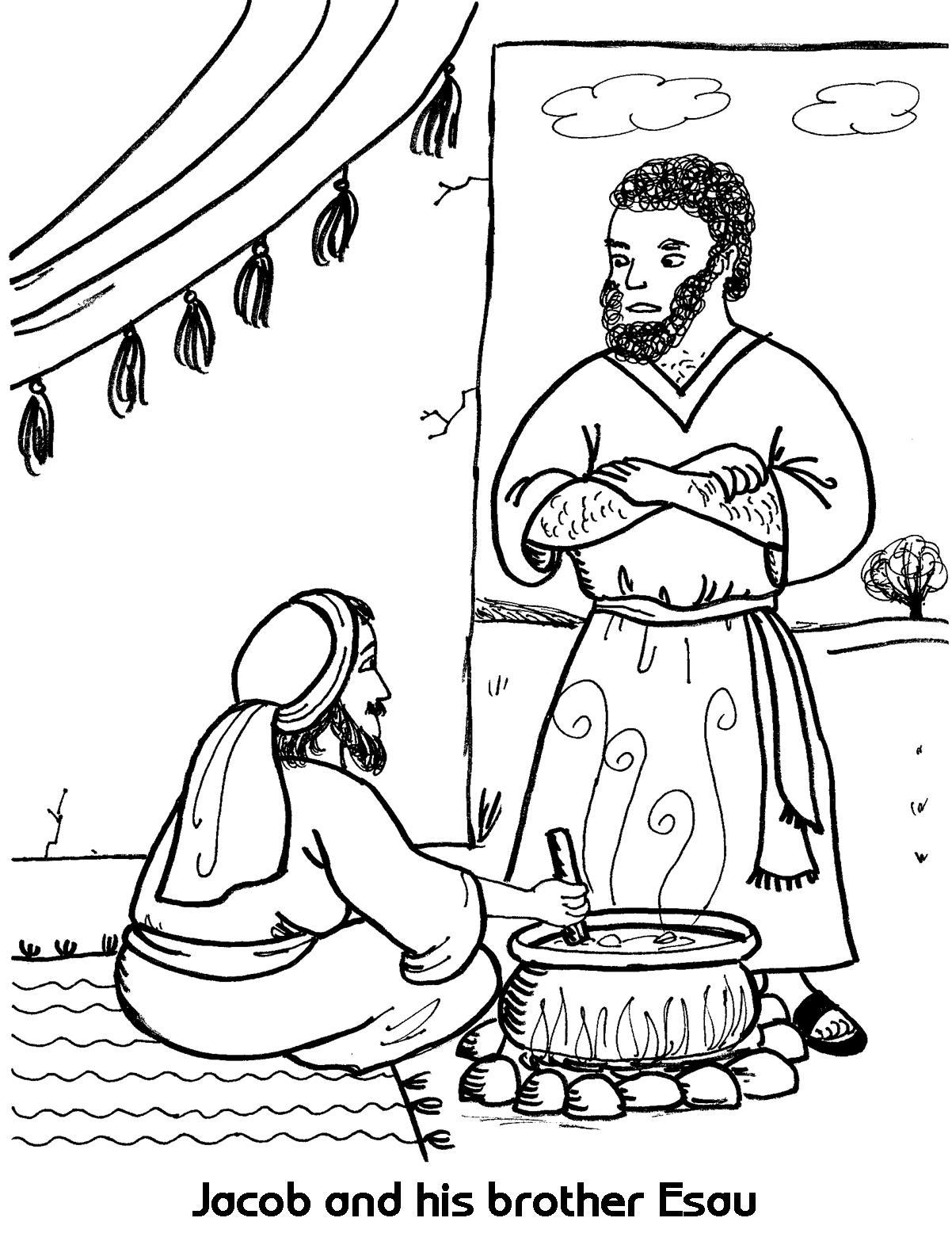 Awesome Jacob Meets Esau Coloring Pages Picture Of And Style 1202x1561 Awesome Jacob Meets Esau Coloring Pages Picture Of And Style