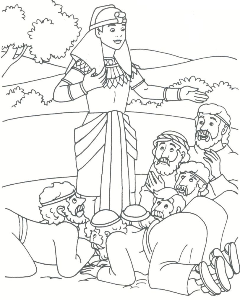 Joseph In Egypt Coloring Page Bible Joseph New 812x1017 Joseph In Egypt Coloring Page Bible Joseph New