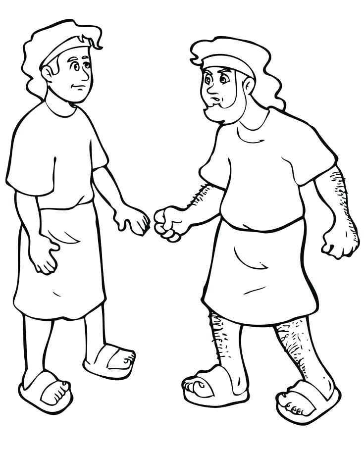Jacob And Esau Coloring Pages Beautiful Jacob And Esau Coloring 735x907 Jacob And Esau Coloring Pages Beautiful Jacob And Esau Coloring