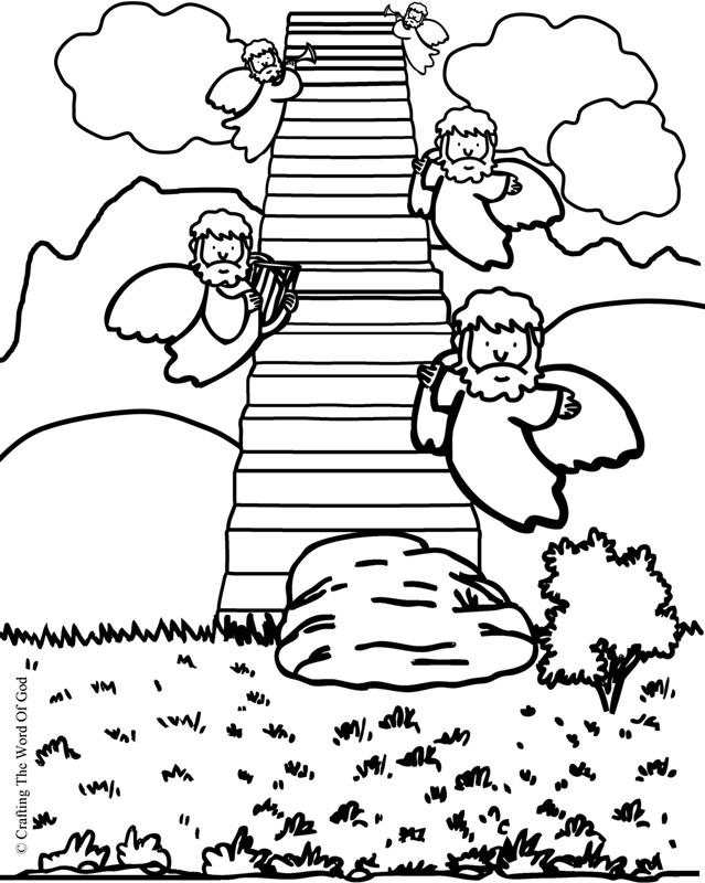 Jacobs Ladder Coloring Page Crafting The Word Of God 639x800 Jacobs Ladder Coloring Page Crafting The Word Of God