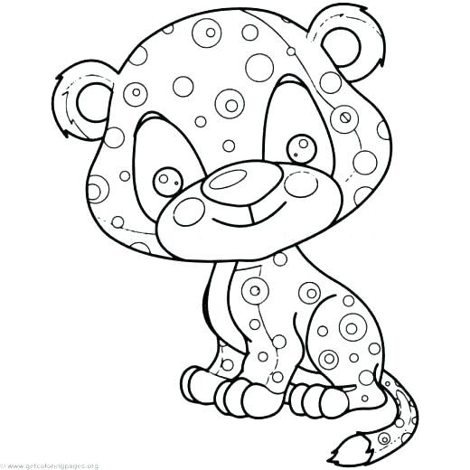 520x520 Jaguar Coloring Pages Jaguar Coloring Pages Baby Jaguar Coloring