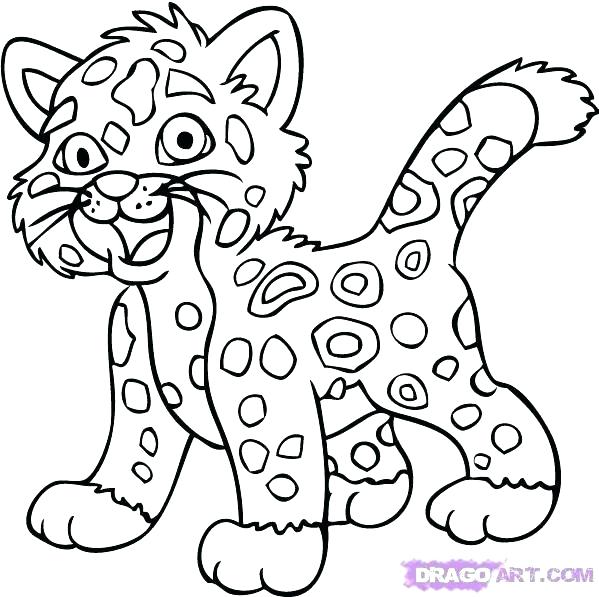 Jaguar Coloring Page Baby Jaguar Coloring Pages Drawn Cute 9 Baby 599x597 Jaguar Coloring Page Baby Jaguar Coloring Pages Drawn Cute 9 Baby
