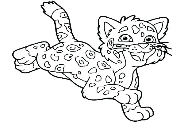 Jaguar Coloring Pages 600x400 Jaguar Coloring Pages
