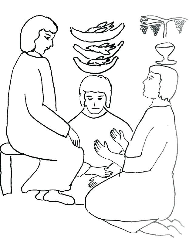 Joseph Forgives His Brothers Coloring Page 646x788 Joseph Forgives His Brothers Coloring Page