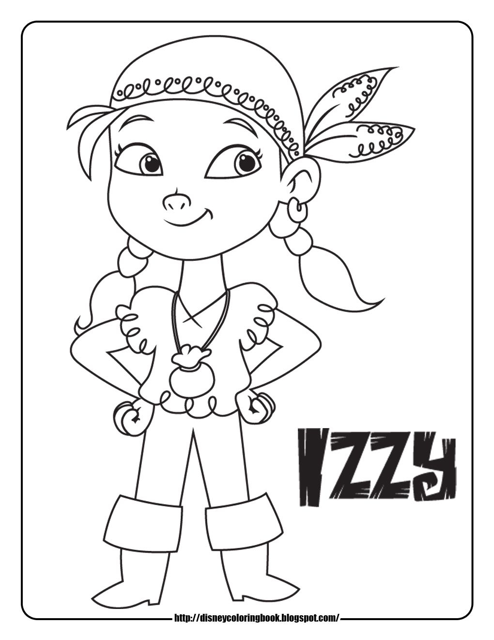 Jake And The Neverland Coloring Pages
