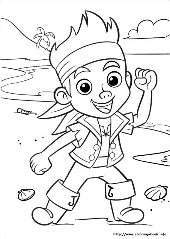 Jake And The Neverland Pirates Free Printable Coloring Pages Jake 567x794 Jake And The Neverland Pirates Free Printable Coloring Pages Jake