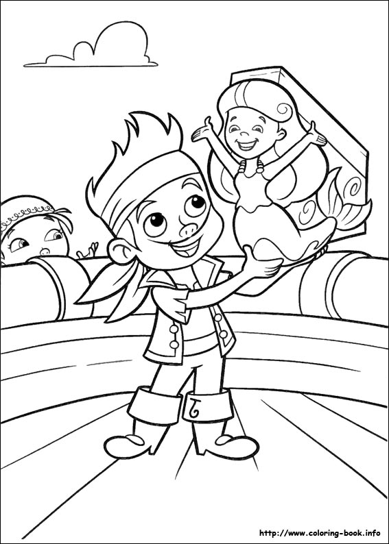567x794 Jake And The Never Land Pirates Coloring Pages On Coloring