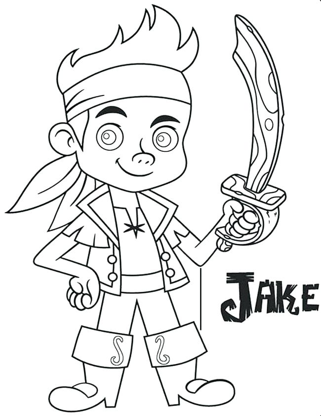 Jake And The Neverland Pirates Halloween Coloring Pages at GetColorings ...