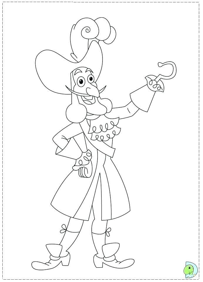 With And The Pirates Coloring Pages Jake Neverland Pirates 691x960 With And The Pirates Coloring Pages Jake Neverland Pirates