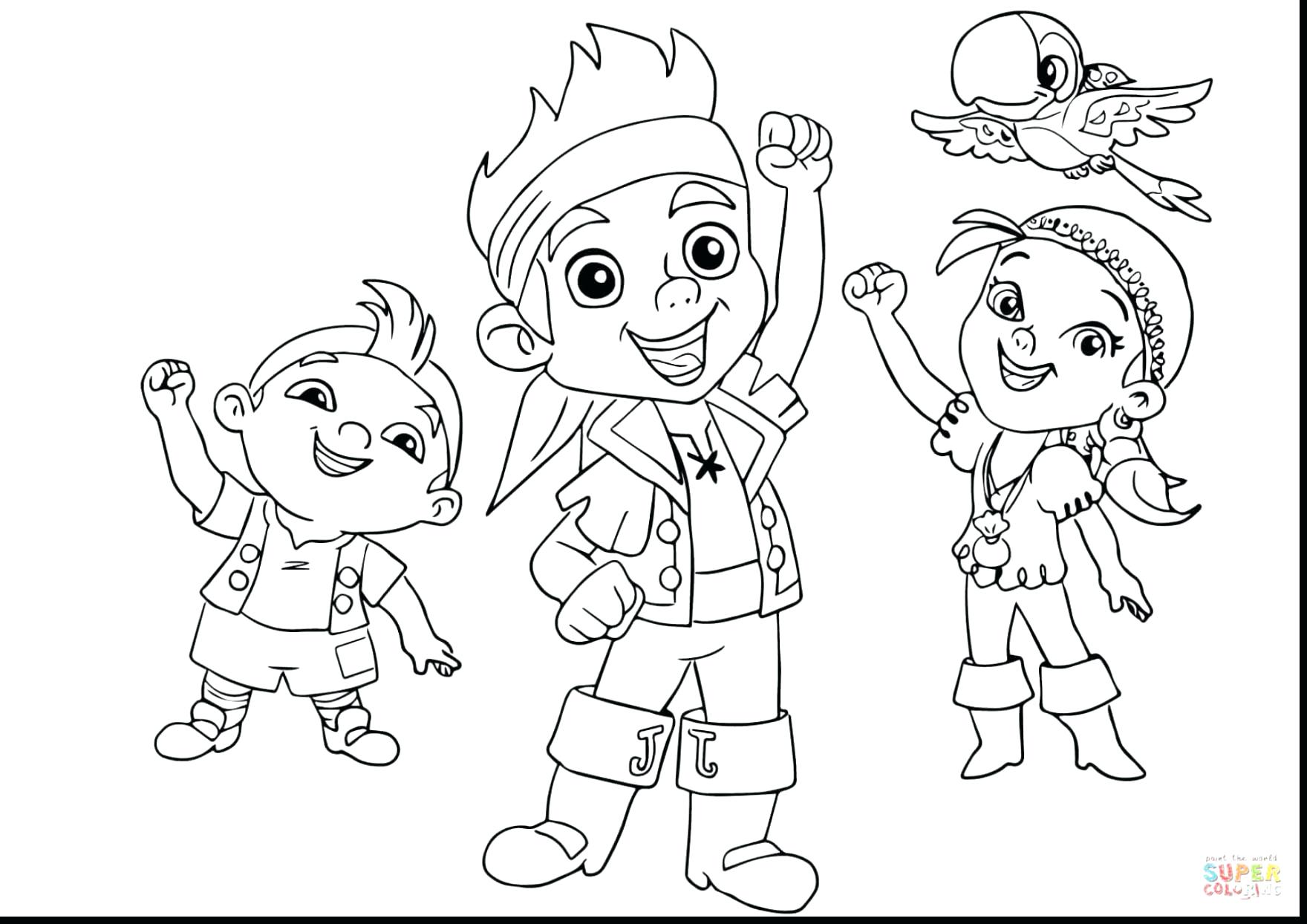 Jake Neverland Pirates Coloring Pages And The Halloween Fantastic 1760x1244 Jake Neverland Pirates Coloring Pages And The Halloween Fantastic