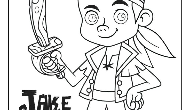 Jack And The Pirates Coloring Pages Free Printable And Disney Jr 736x425 Jack And The Pirates Coloring Pages Free Printable And Disney Jr