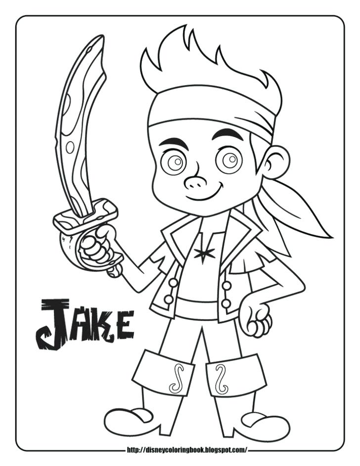 728x942 Jake Pirate Colouring Pages Pirate Coloring Pages And