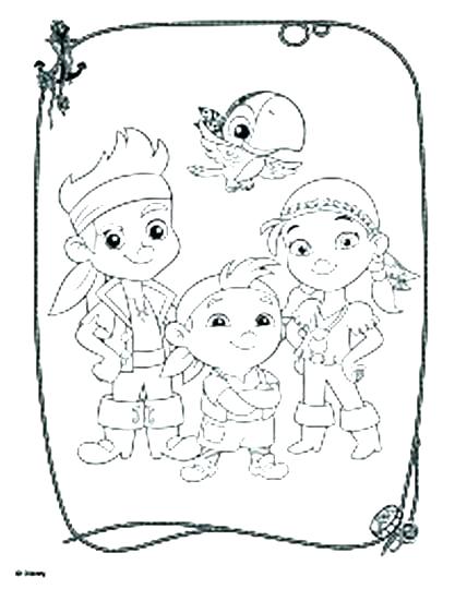 417x540 Jake Coloring Page Gallery Of And The Pirates Coloring Pages