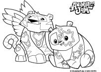 204x146 Animal Jam Coloring Pages 12
