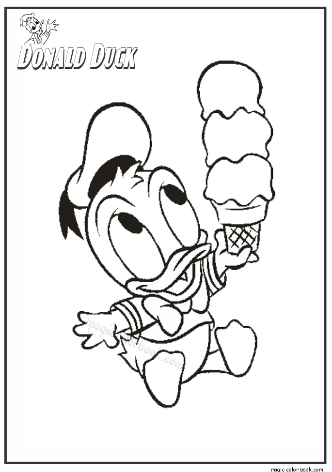 685x975 Donald Duck Family Free Coloring Pages 23