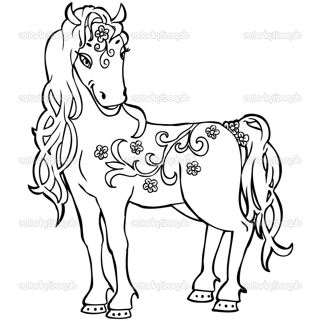 Coloring Pages Baby Horses To Print Coloring For Kids 2018 1024x1024 Coloring Pages Baby Horses To Print Coloring For Kids 2018